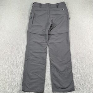 The North Face Pants Womens 8 Convertible‎ Nylon Hiking Gorpcore Camping Gray